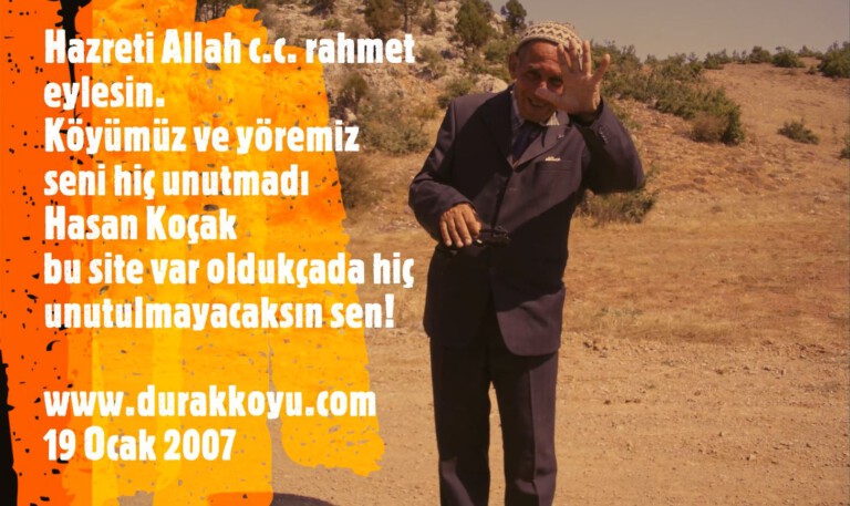 HASAN KOÇAK elim bir trafik kazası sonucu hayatını kaybetti