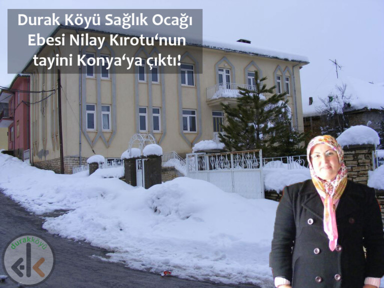 KÖYÜMÜZDEKİ VEKİL EBE NİN TAYİNİ ÇIKTI!
