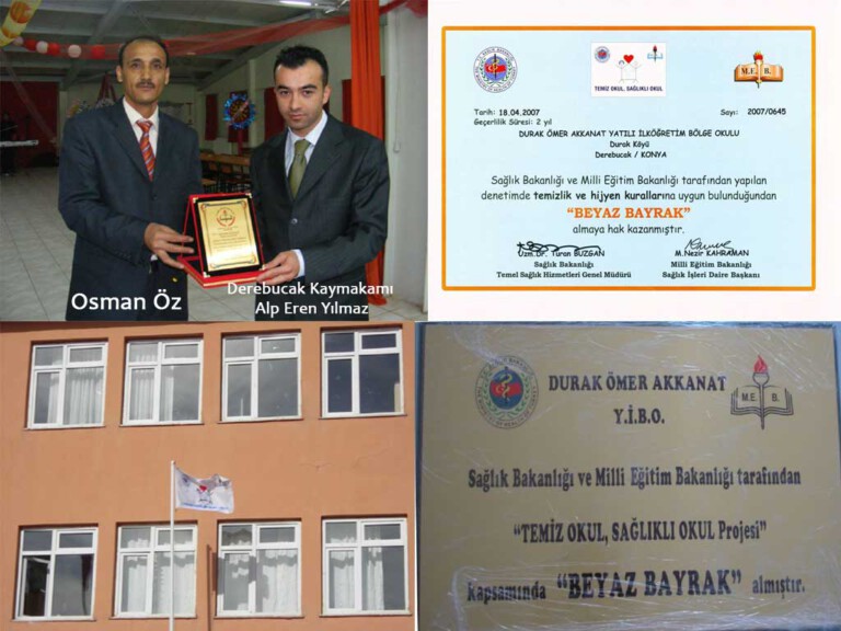 ESKİ OKUL MÜDÜRÜ OSMAN ÖZ KONYA YA ATANDI!