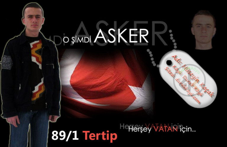 O, şimdi Asker!