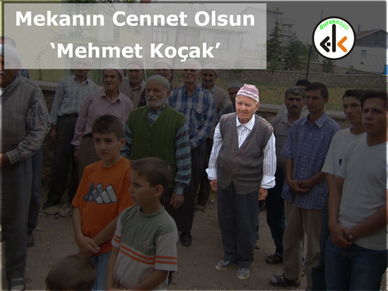 Mehmet Koçak Hak’kın Rahmetine kavuşmuştur!