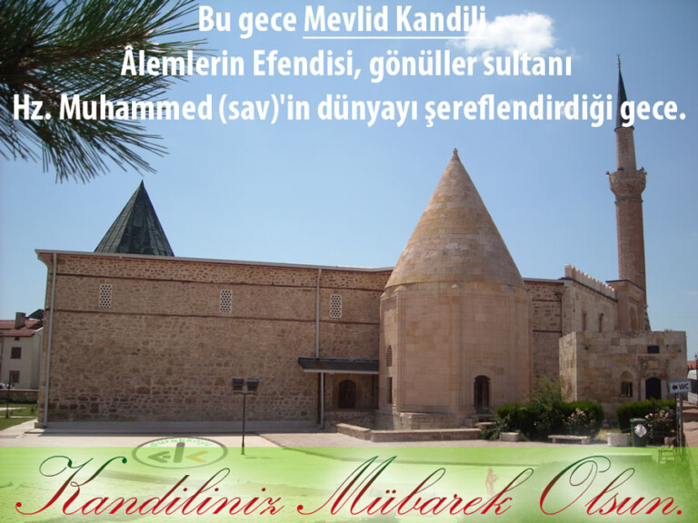 Bu gece Mevlid Kandili!