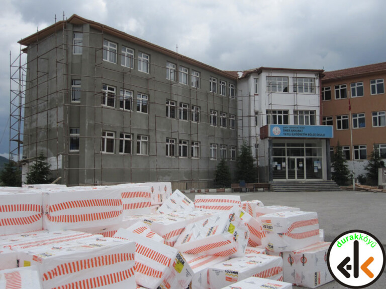 Durak YİBO’ya ısı yalıtımı yapılmaktadır!