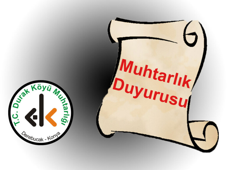 Derebucak Jandarma Komutanlığından!
