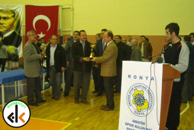 DURAK SPOR’UN ŞAMPİYONLUK KUPASI VERİLDİ