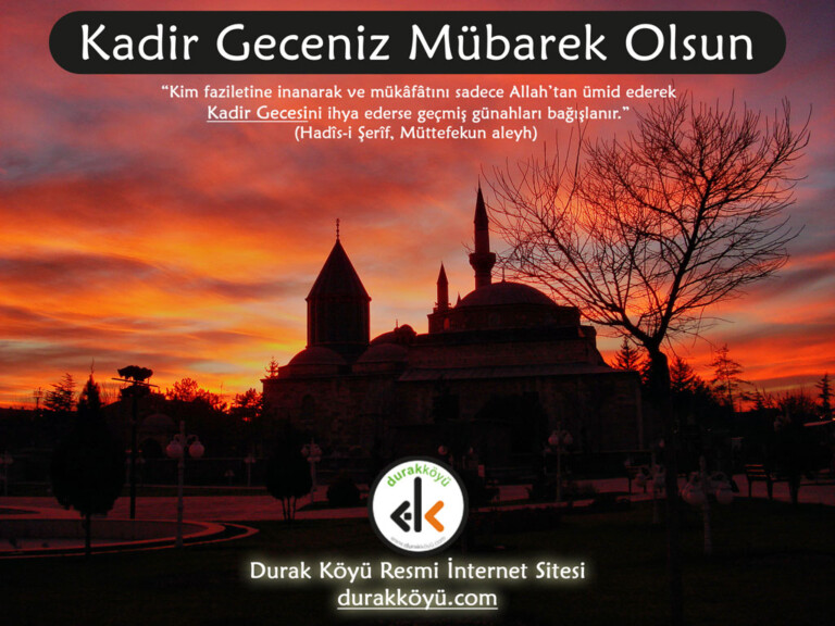 Kadir Geceniz Mübarek Olsun!