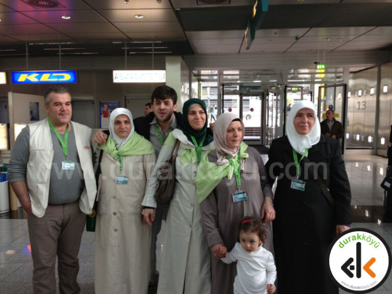 Gurbetçilerimizden bazıları hac yolunda!