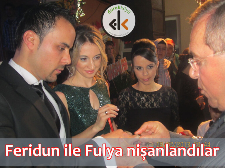 Feridun Turgut ve Fulya Babaoğlu Beyşehir’de nişanlandılar!