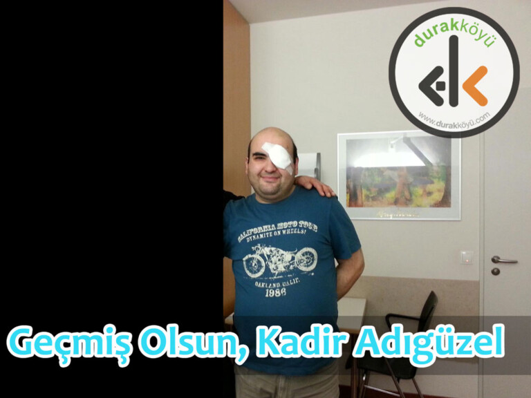 Kadir Adıgüzel Hamburg’ta gözünden ameliyat oldu!