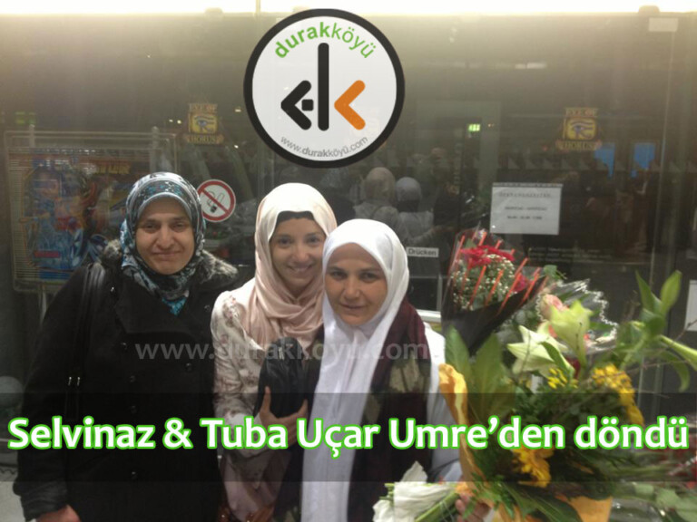 Selvinaz ve kızı Tuba Uçar Umre’den geri döndüler