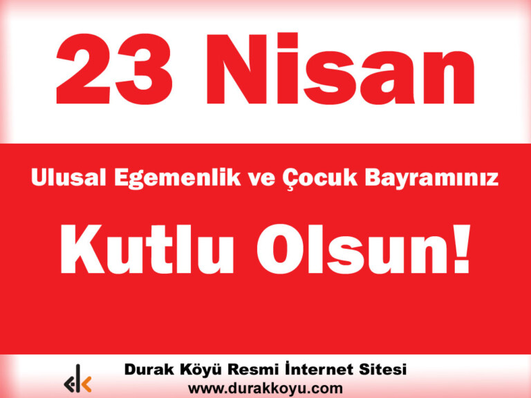 23 Nisan Ulusal Egemenlik ve Çocuk Bayramı