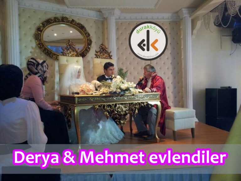 Derya Çağlayan ve Mehmet Küçük Konya’da evlendiler!