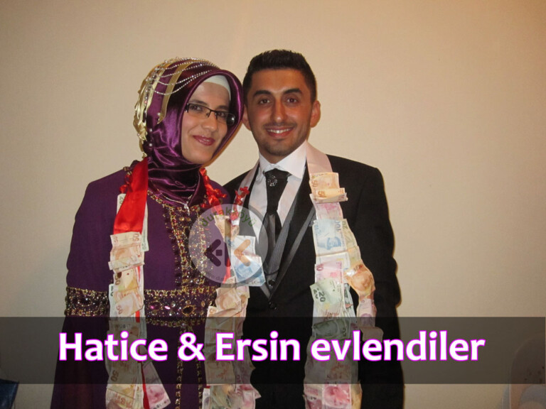 Hatice Atalay ve Ersin Özçelik Durak Köyü’nde evlendiler!