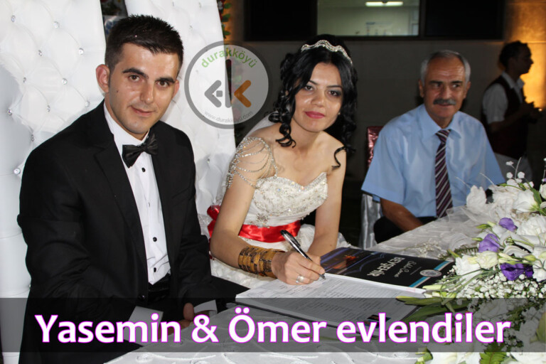 Yasemin Güzelim ile Ömer Özceylan evlendiler