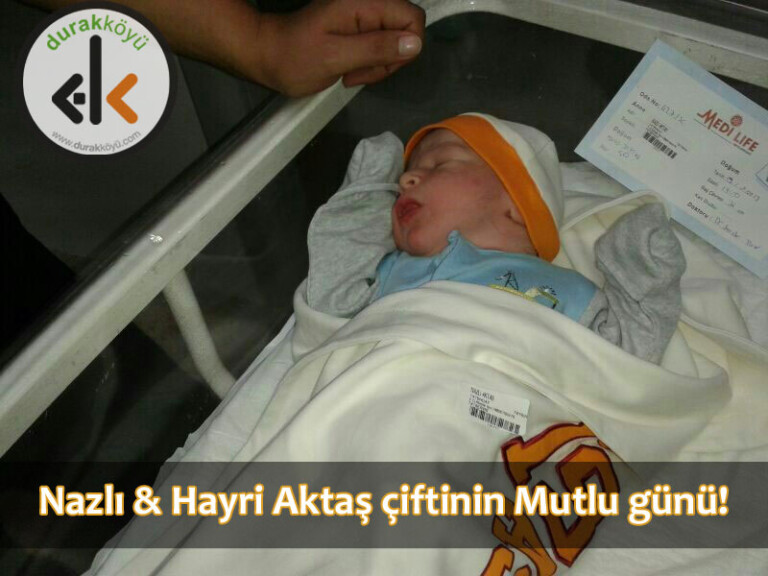 Nazlı ve Hayri Aktaş’ın bir bebekleri daha dünyaya geldi