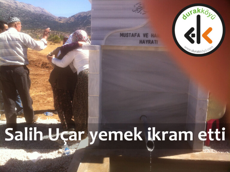 Salih Uçar Kızılcagedik’te yemek ikram etti