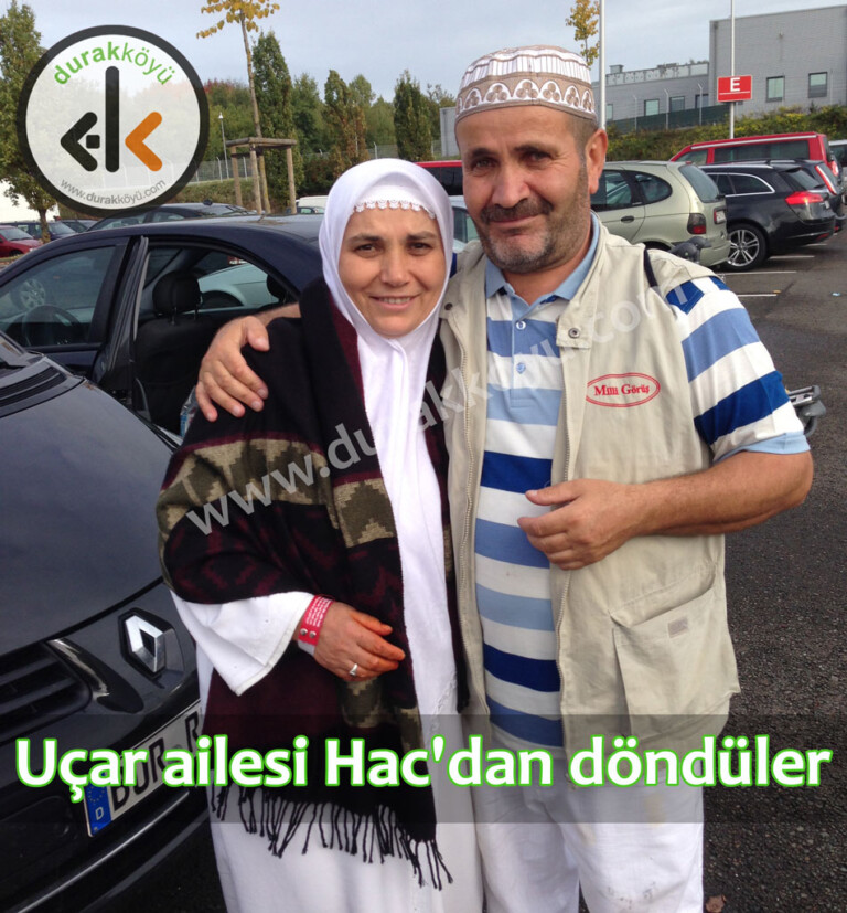 Uçar ailesi Hac’dan geri döndüler