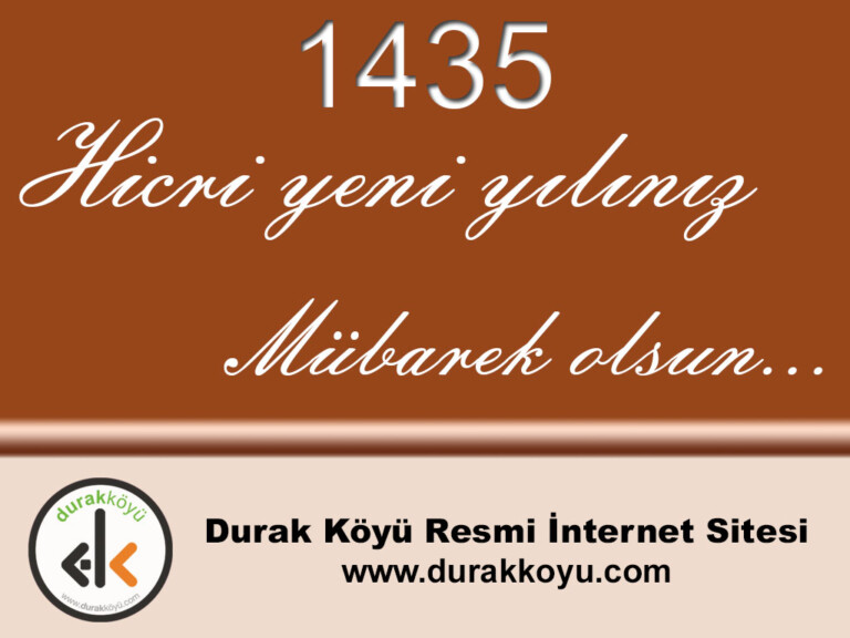 Bugün mübârek Hicri yılbaşı