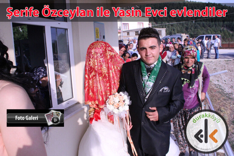 Şerife Özceylan ile Yasin Evci evlendiler