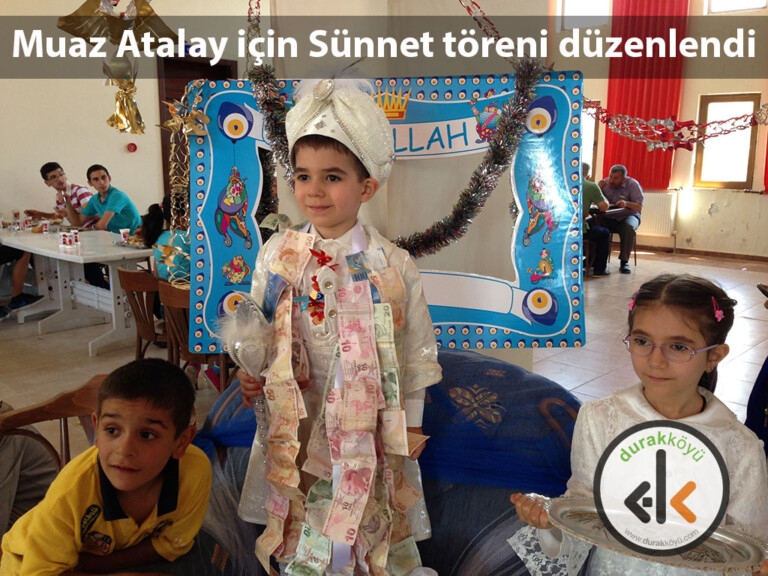 Muaz Atalay için Sünnet töreni düzenlendi