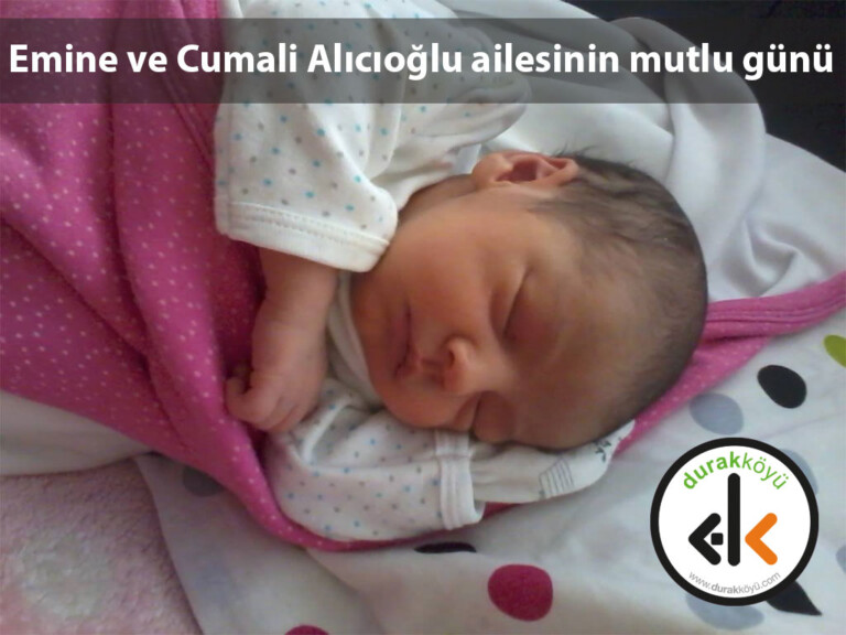 Emine ve Cumali Alıcıoğlu ailesinin mutlu günü