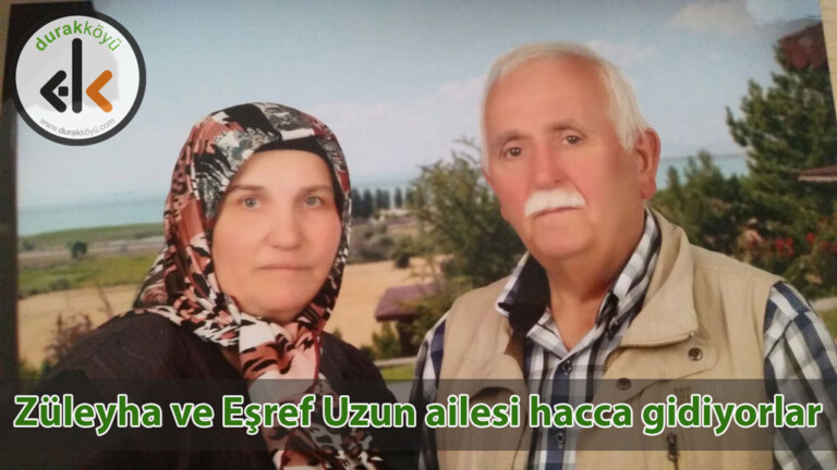 Züleyha ve Eşref Uzun ailesi hacca gidiyorlar