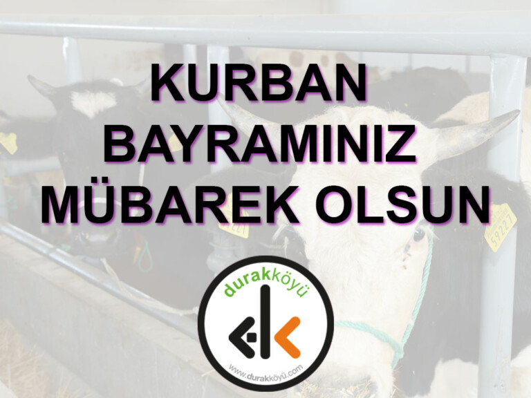 Kurban Bayramınız Mübarek Olsun