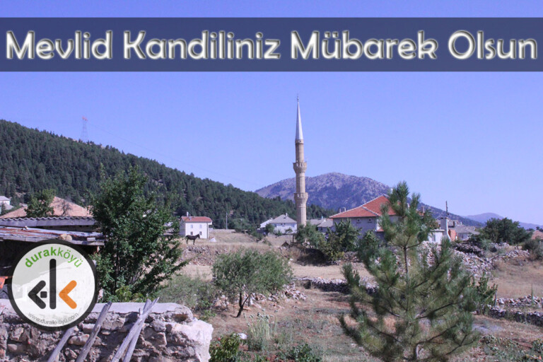 Mevlid Kandiliniz Mübarek Olsun