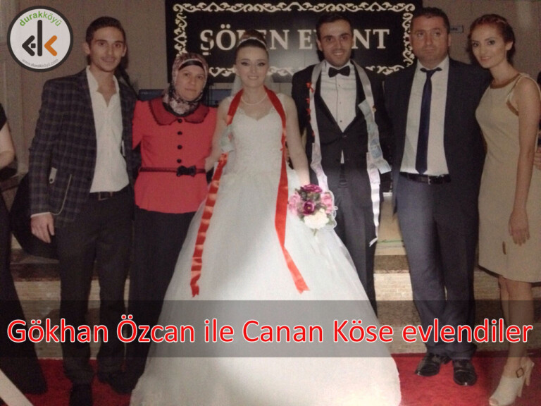 Gökhan Özcan ile Canan Köse evlendiler