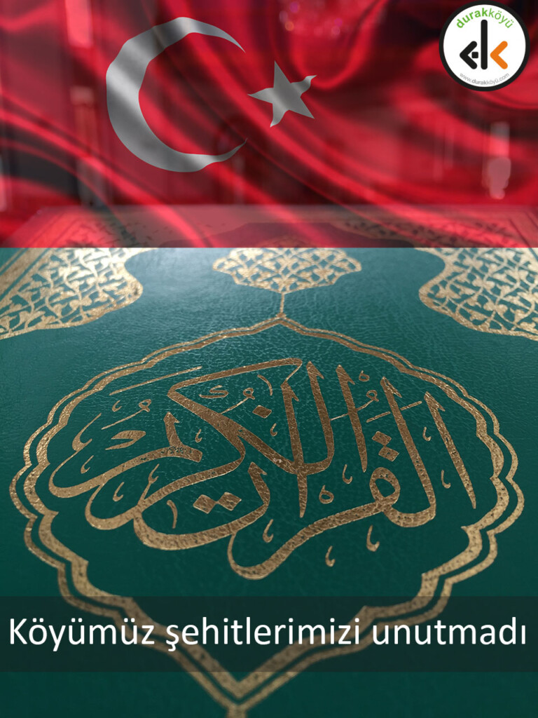 Köyümüz şehitlerimizi unutmadı