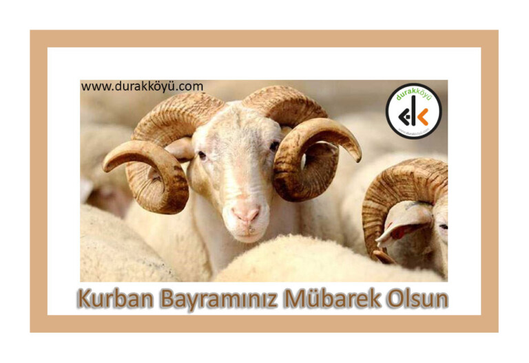 Kurban Bayramınız Mübarek Olsun