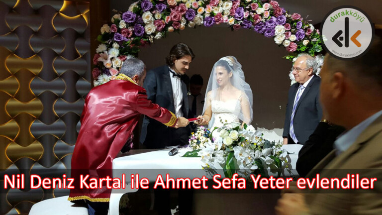 Nil Deniz Kartal ile Ahmet Sefa Yeter evlendiler