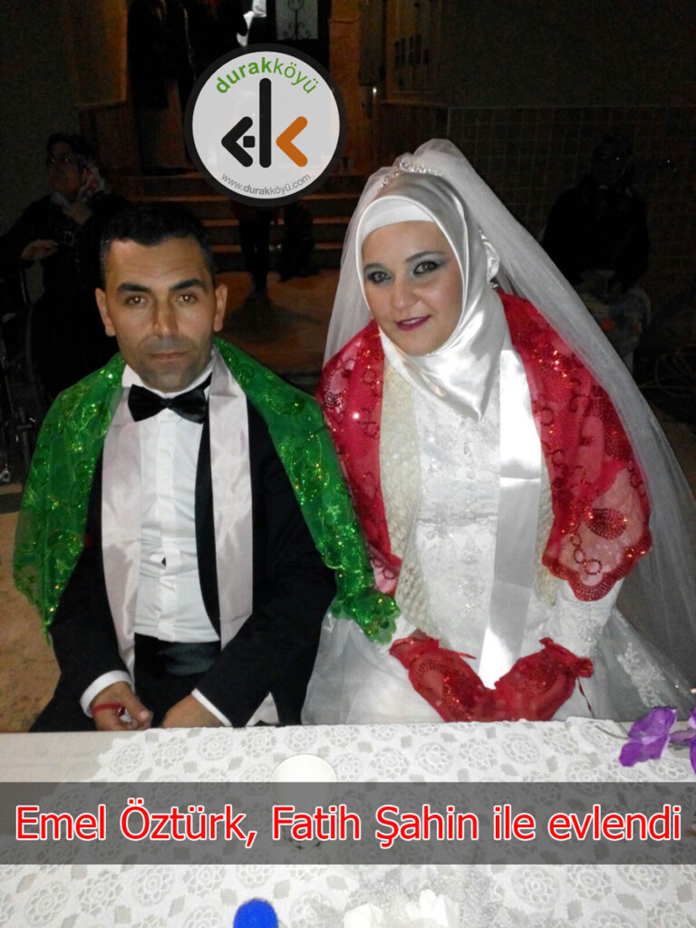 Emel Öztürk, Fatih Şahin ile evlendi