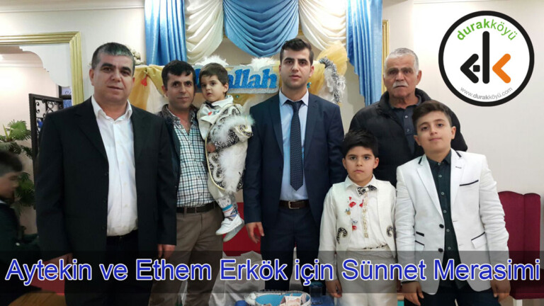 Aytekin ve Ethem Erkök için Sünnet Merasimi