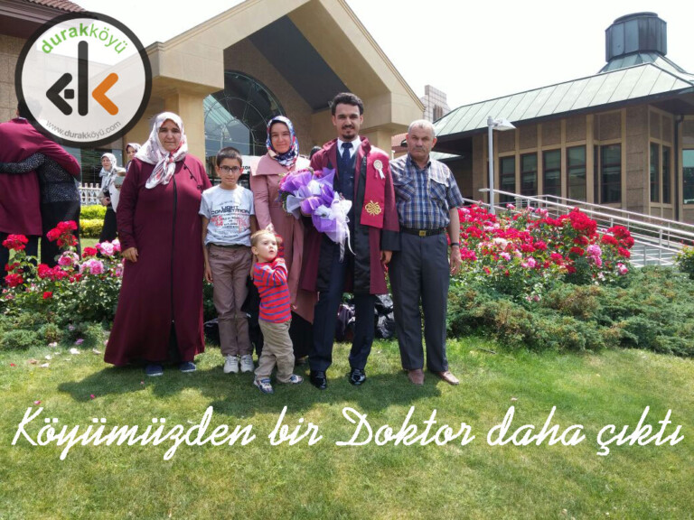 Köyümüzden bir Doktor daha çıktı