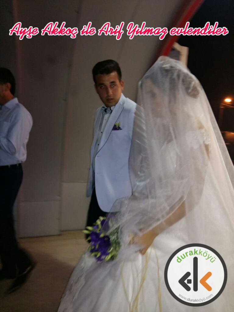 Ayşe Akkoç ile Arif Yılmaz evlendiler