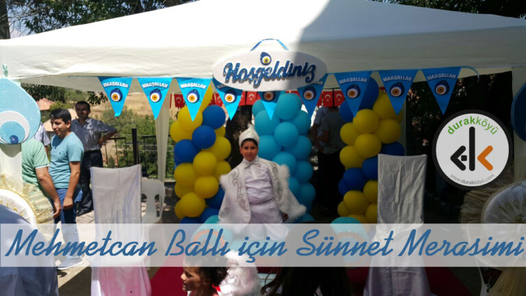 Mehmetcan Ballı için Sünnet Merasimi