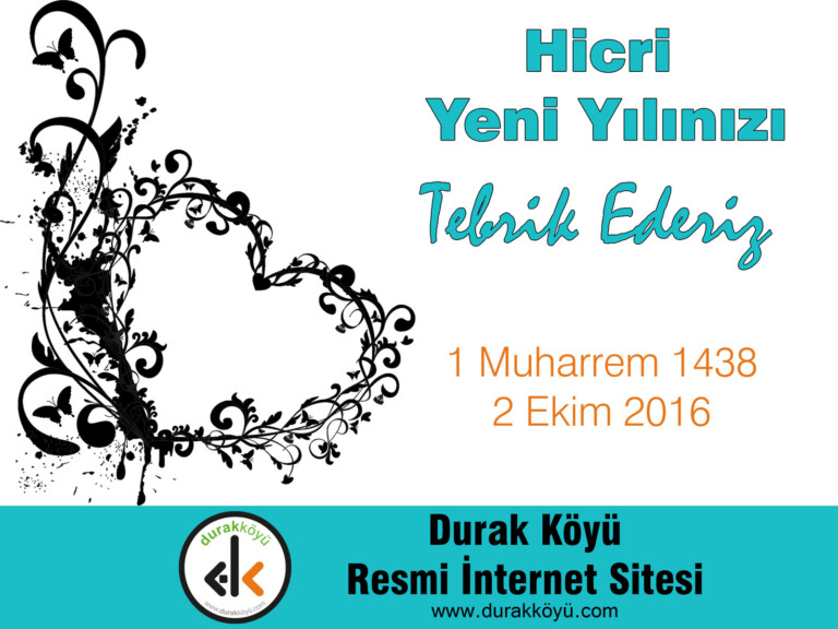 1438’nci Hicri Yılbaşınız Mübarek Olsun