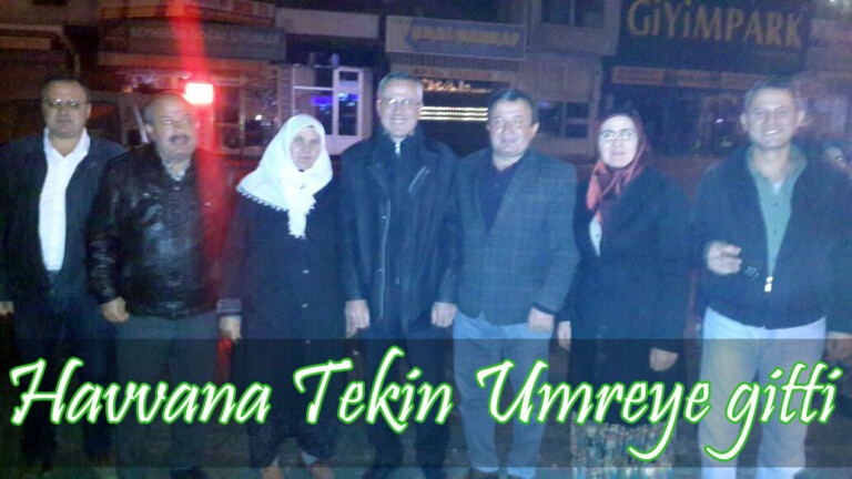 Havvana Tekin Umre’ye gitti