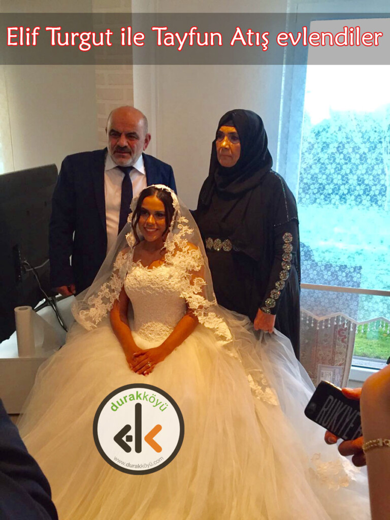 Elif Turgut ile Tayfun Atış evlendiler