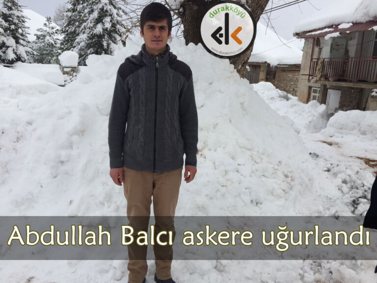 Abdullah Balcı askere uğurlandı