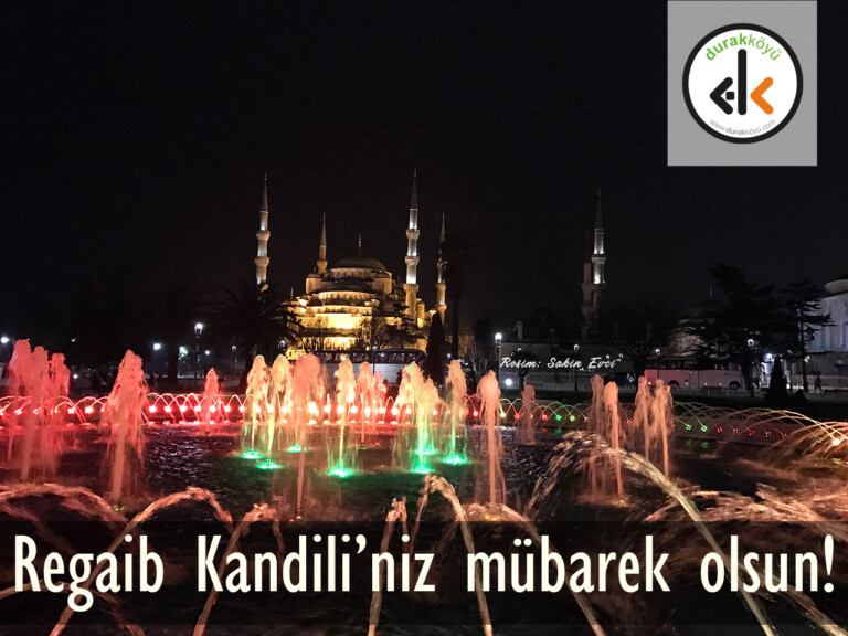 Regaib Kandili’niz mübarek olsun!