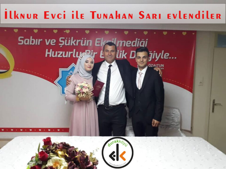 İlknur Evci ile Tunahan Sarı evlendiler
