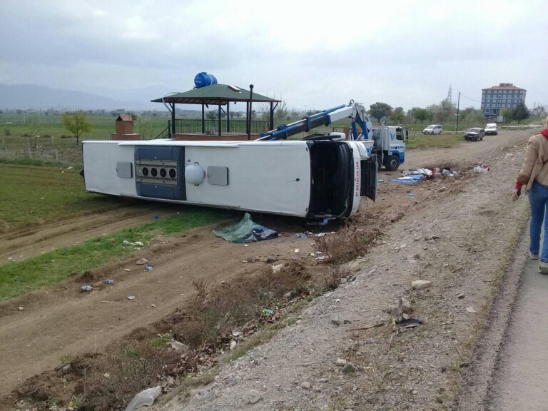 Denizli Acıpayam’da feci kaza!