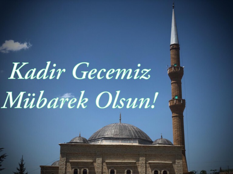 Kadir Gecemiz Mübarek Olsun