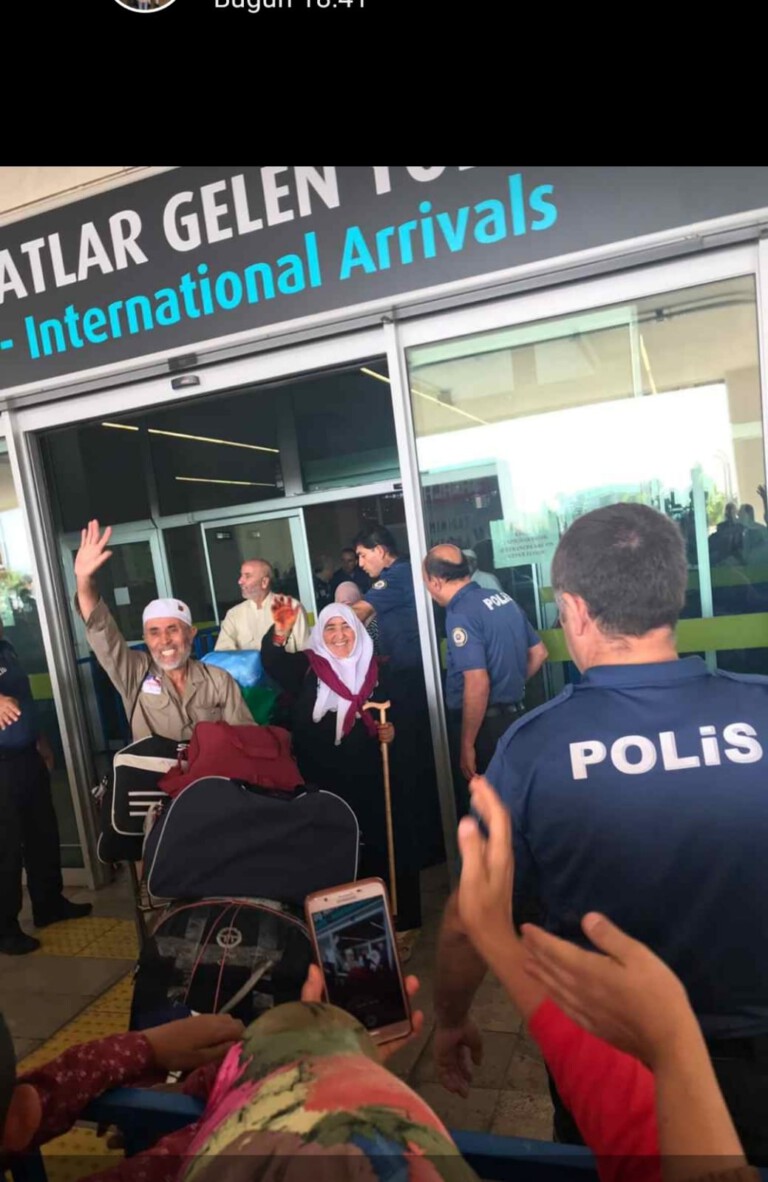 Hacılarımız yurda döndüler