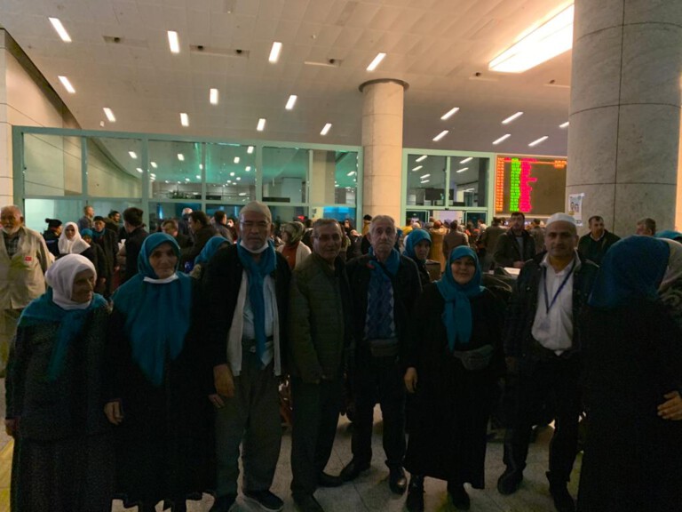 Umrecilerimiz yurda döndüler