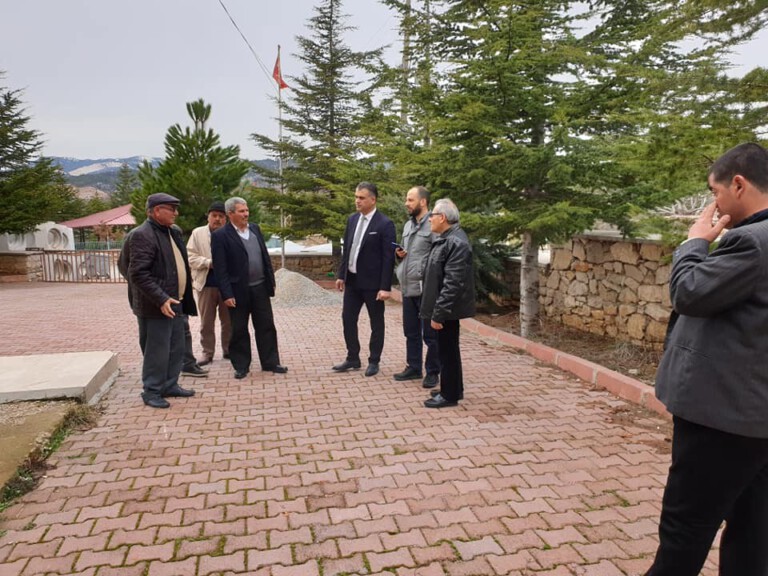 Muhtarlık ofisi ve düğün salonuna bakım