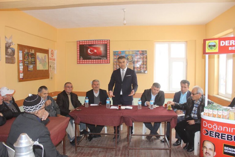 Belediye başkanı tarafından halk toplantısı