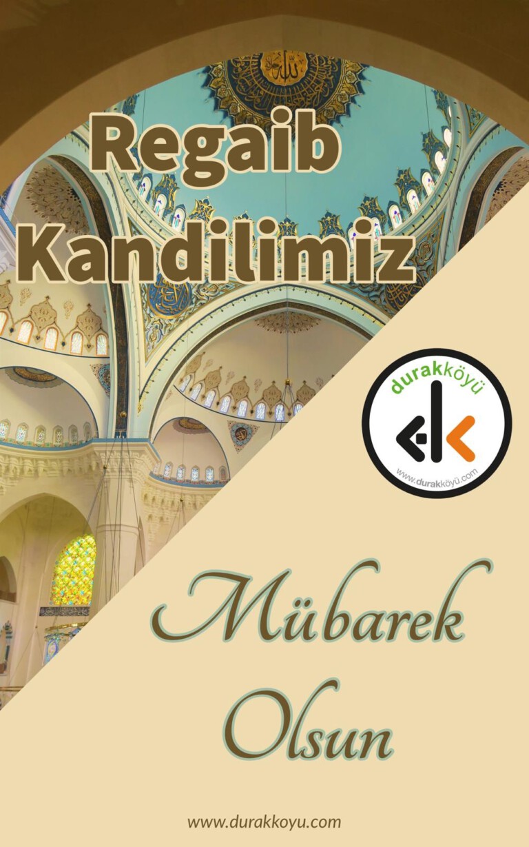 Regaip Kandilimiz Mübarek Olsun
